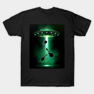 Mandolin Alien Abduction T-Shirt